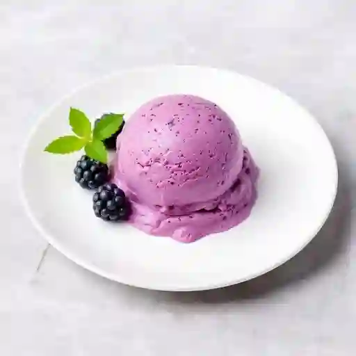 Helado mora
