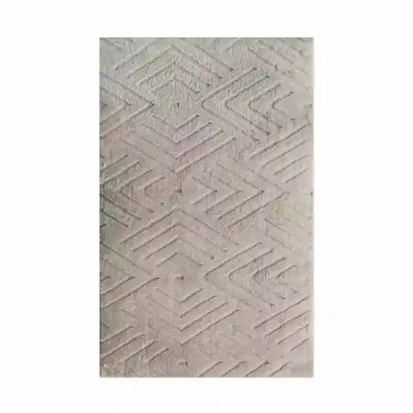 Dib Tapete Pie de Cama Napoli Beige 60 x 100 cm Ana 060-1