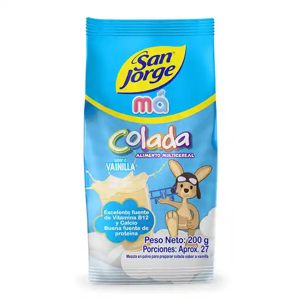 Colada Vainilla San Jorge Má x 200gr