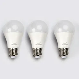 Bombillos Led. Base E27. 10 Watts. Forma: Bulbo. Luz Blanca. Contiene: 3 Unidades. Sku 203779. Sku 7707369049505