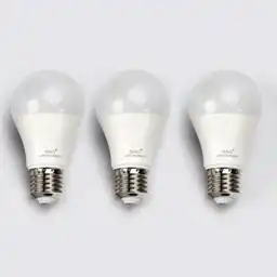 Bombillos Led. Base E27. 10 Watts. Forma: Bulbo. Luz Blanca. Contiene: 3 Unidades. Sku 203779. Sku 7707369049505