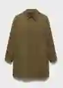 Abrigo Parka Chayton Khaki Talla M Hombre Mango