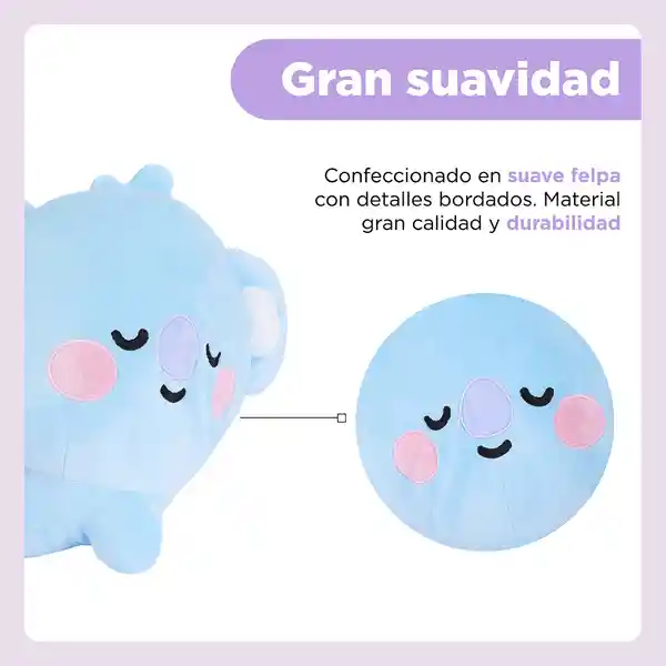 Peluche Baby Acostado Koya Serie 13 in Bt21 Miniso