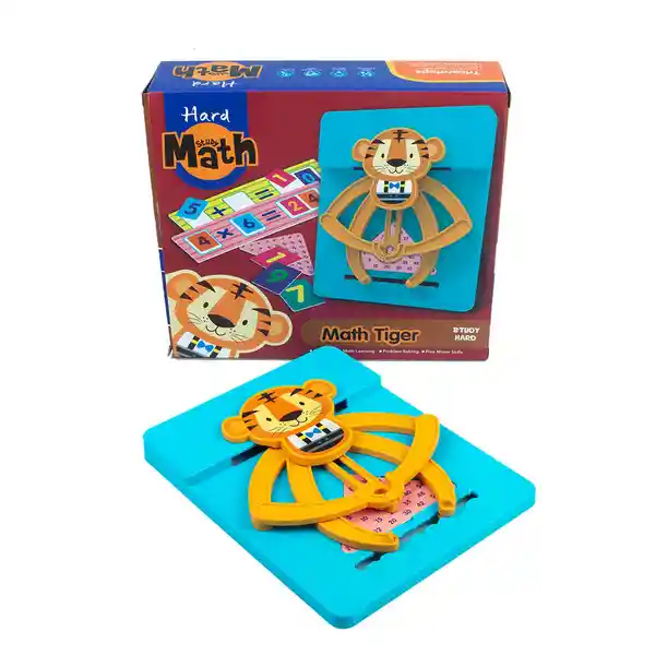 Monkey Juguete Educativo Tigre Para Aprender Multiplicar y Sumar