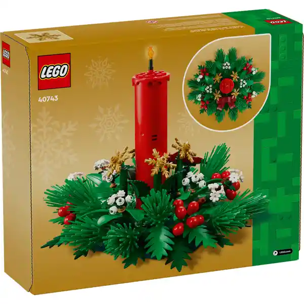 Set Construcción Centro de Mesa Navideño Lego