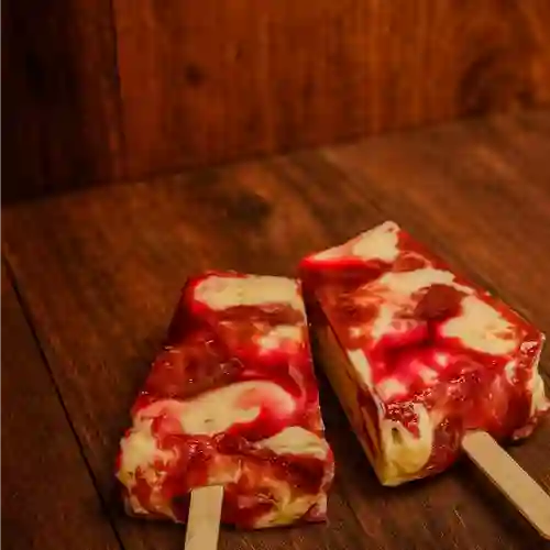 Helado de Fresas con Crema