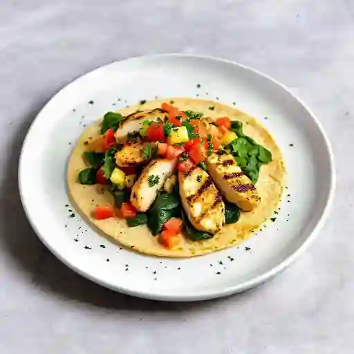 Pico De Gallo Y Pollo