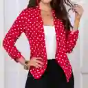 Croydon Blazer Nuria Para Mujer Color Vinotinto Talla S