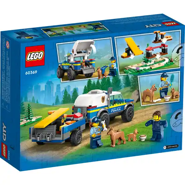 Set de Construcción Entrenamiento Móvil Para Perros Policía Lego