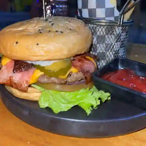 Hamburguesa burger smahs
