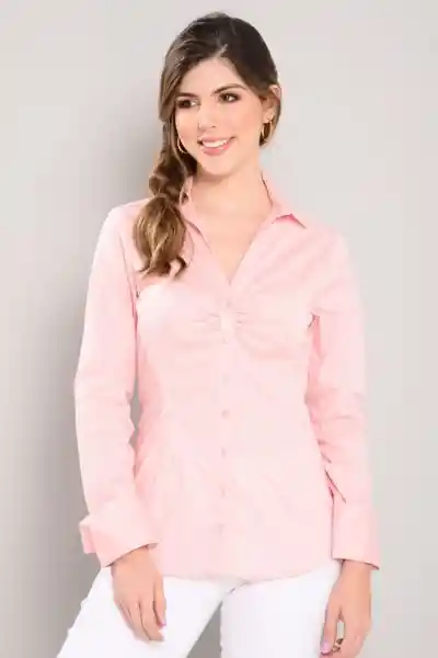 Camisa Jackie Kennedy Color Rosado Talla XS Ragged