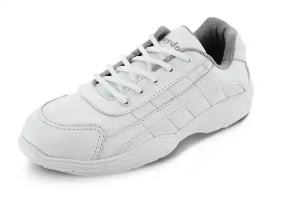 Croydon Tenis Escolares Colegial xx Unisex Blanco Talla 40