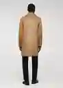 Abrigo Dalan Camel Talla XXL Hombre Mango