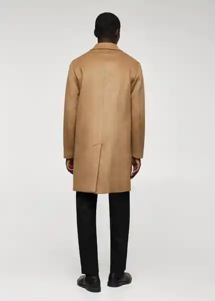 Abrigo Dalan Camel Talla XXL Hombre Mango