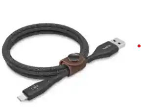 Belkin Cable Usb-A a Lightning Duratek Plus - Negro
