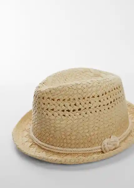 Sombrero Niza Arena Talla 96 Niños Mango