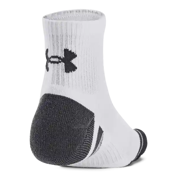 Under Armour Calcetines Qtr Hombre Blanco LG 1379510-100