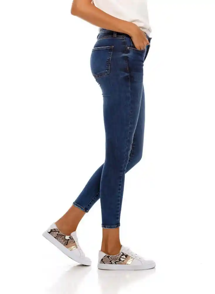 Jean Skinny Para Mujer Azul Talla 6 Arkitect