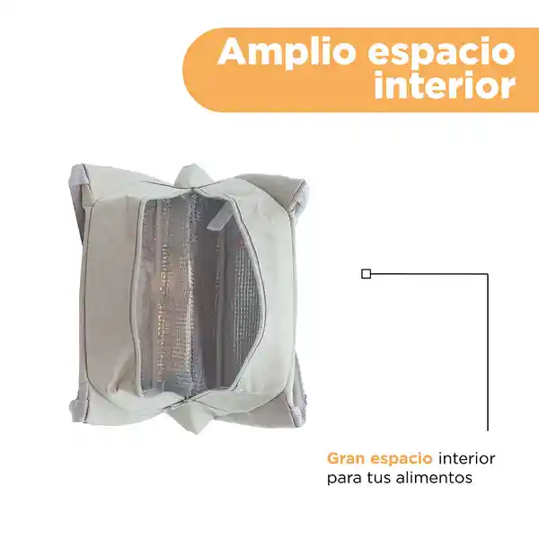 Lonchera Serie Tasty Food Gris Miniso