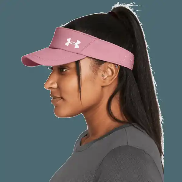 Under Armour Gorra W Iso-Chill Launch Rosado OSFM 1383480-697