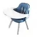 Bebesit Silla Comedor 3 en 1 Baby Desk Azul