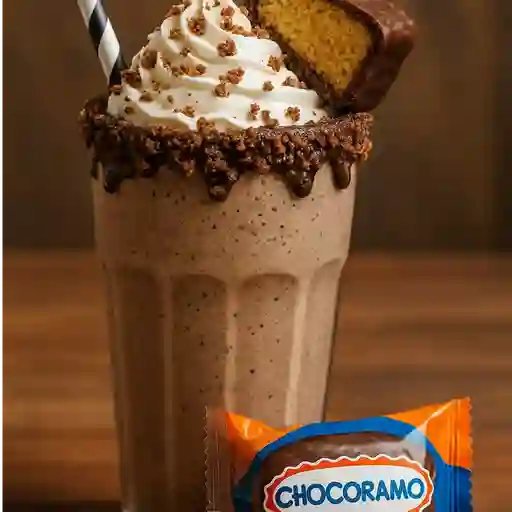 Deliciosa malteada de chocorramo