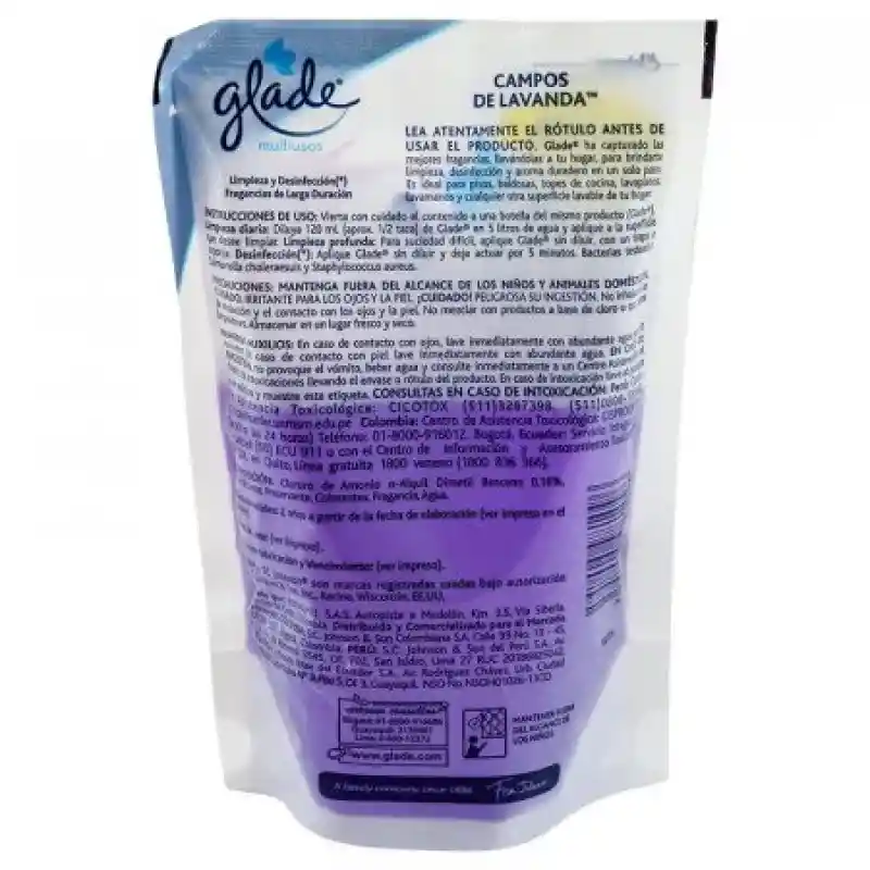 Glade Limpiador Multiusos Lavanda 671519 250 mL