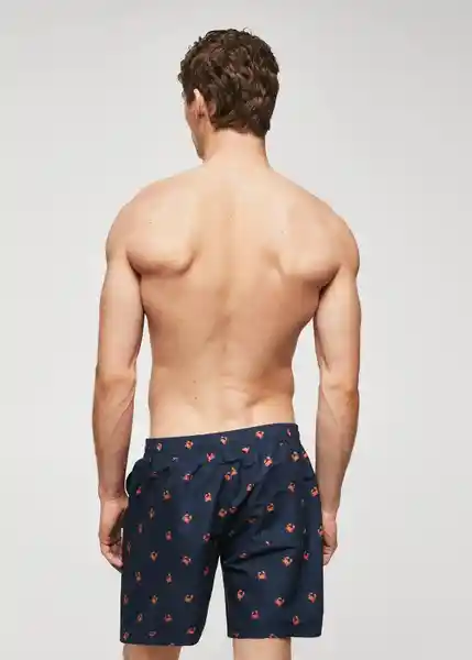 Traje del Bañador Crab Navy Talla S Hombre Mango