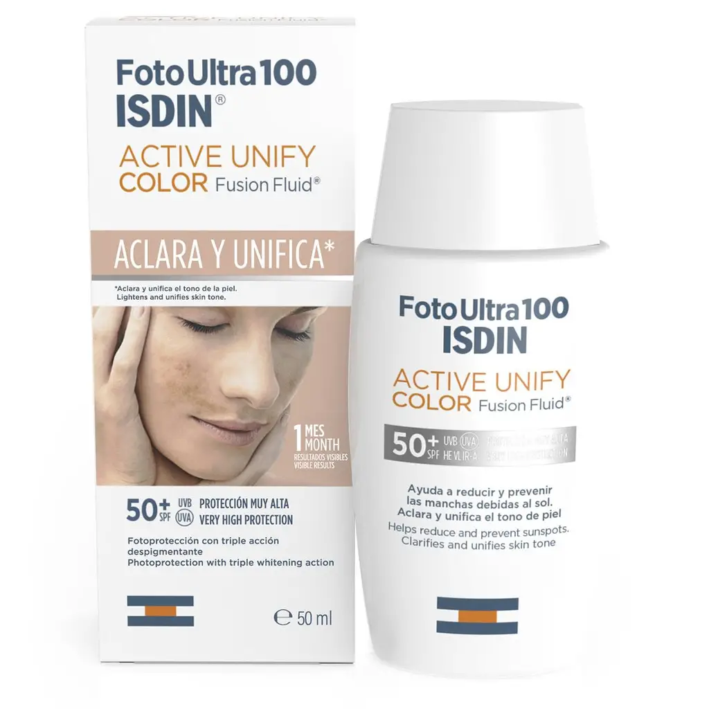 Isdin Protector Solar Fotoultra Fusion Active Color Spf 50+