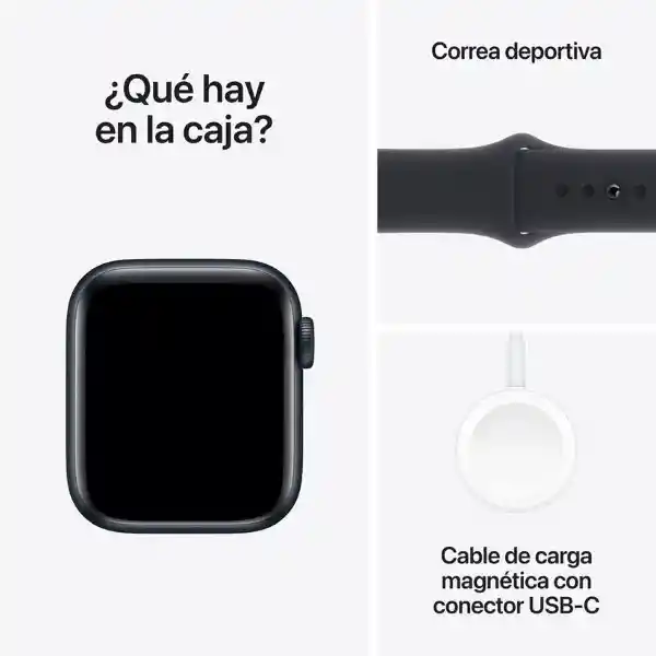 Apple Watch SE Gps Midnight Aluminium Case With Midnight 44 mm