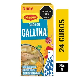 Caldo de Gallina Maggi Cubos 264 g