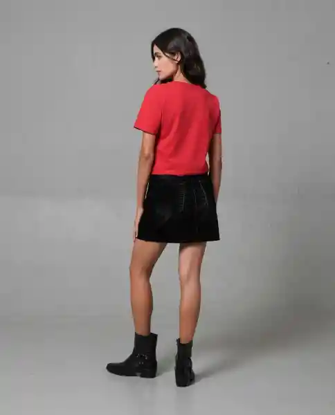 Falda Mujer Negro 14 242G003_NEG194004 Rifle