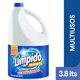 Límpido Blanqueador Líquido Multiusos