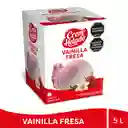 Cream Helado Tradicional Vainilla Fresa 5 L