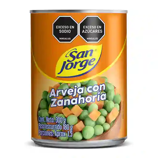 Arveja Zanahoria San Jorge Lata x 300gr