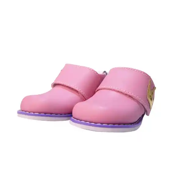 Kaizer Kids Zapatos Casual Estrella Rosado y Lila Talla: 22