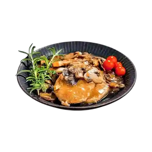 Cerdo en Champiñones