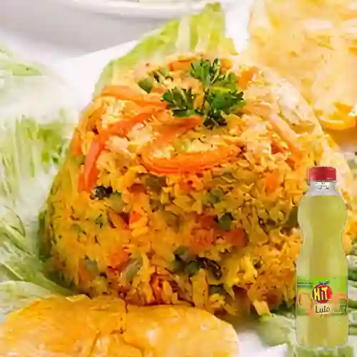 Combo Arroz con Pollo + Jugo Hit 500 ml