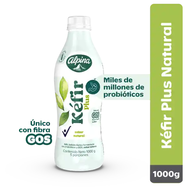 Kéfir Plus Alpina sabor natural 1000g