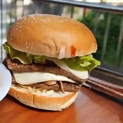 Hamburguesa doble carné