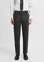 Pantalón Milan Verde Talla 36 Hombre Mango