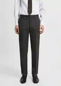 Pantalón Milan Verde Talla 36 Hombre Mango