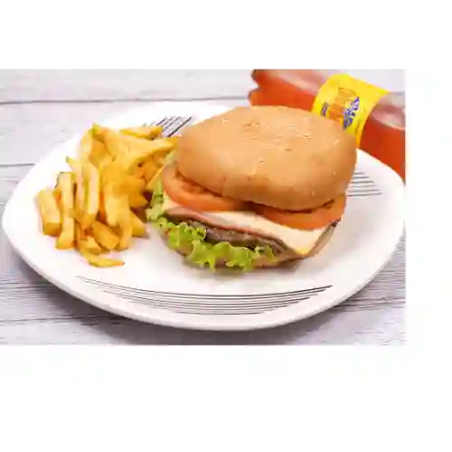 Combo Hamburguesa Básica 2X1 Doble Carne