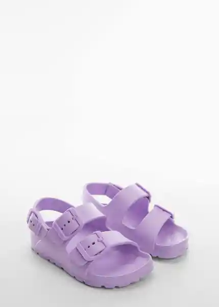 Chanclas Paub Malva Talla 26 Niñas Mango