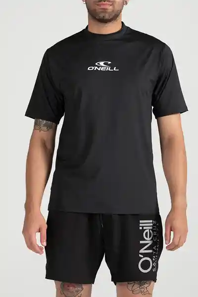 ONeill Camisa Manga Corta Classic Fit Masculino Negro Talla M