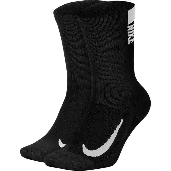 Nike Calcetines Mltplier Crw Para Hombre Negro Talla L