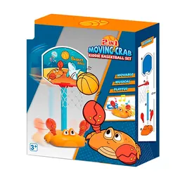 Juego de Baloncesto Para Niños de Cangrejo Con Movimiento Monkey