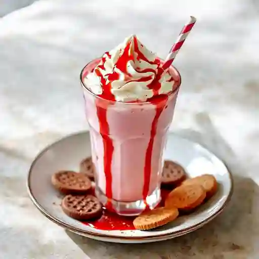 Malteada De Frutos Rojos
