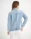 Chaqueta Azul Sereno Claro Talla M 629F000 Esprit