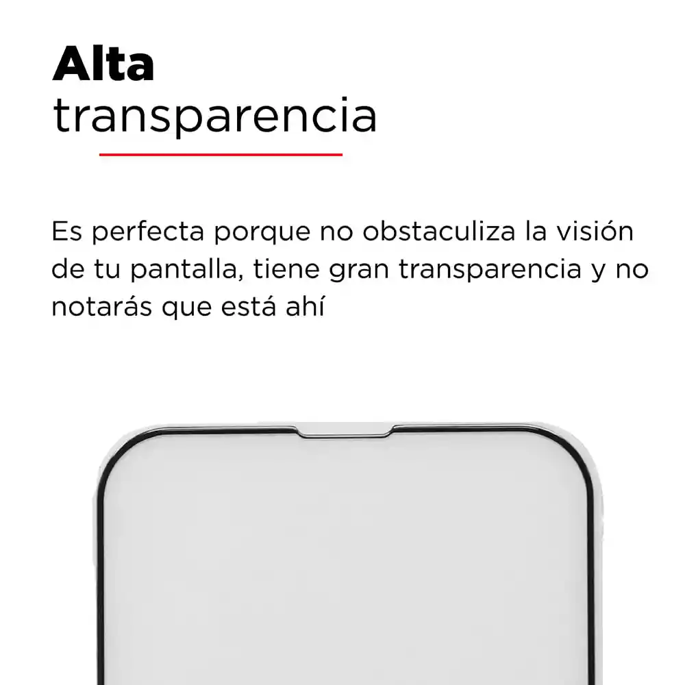 Vidrio Templado 2.5d Claro Para Iphone 13 Mini Miniso
